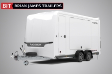 BRIAN JAMES TRAILERS Remorque Porte-Voitures fermée Compacte RACE BOX 2025 - NOUVEAUTÉ !